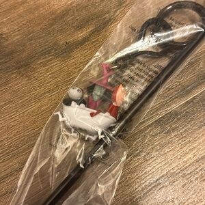 Disneyland Nightmare Before Christmas Lock Shock and Barrel Straw Clip